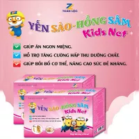 Yến Sào Hồng Sâm Kids Net Hộp 20 ống