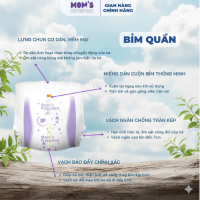 Bỉm Quần Mom's Protection Siêu Thấm – Mềm Mịn, Không Hăm, Co Giãn 360° Cho Bé Thoải Mái