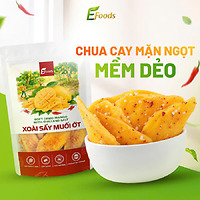 Xoài Sấy Dẻo Muối Ớt Đủ Size Vị Chua Ngọt Cay Thơm Ngon Mềm Dẻo Ăn Vặt Healthy (Chuẩn Xuất Khẩu)