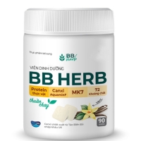 Viên sữa ăn liền BB HERB vị Vani