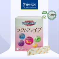 Hongo Lacto Five – Men Vi Sinh 50 Tỷ Lợi Khuẩn, Hỗ Trợ Tiêu Hóa, Tăng Đề Kháng, Giảm Táo Bón