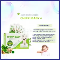 Gạc Rơ Lưỡi Chippi Baby - Pháp Eiffel Hộp 30 Gói