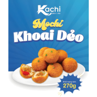 Mochi Khoai Dẻo Kachi Hộp 270g – Dẻo Mềm Béo Phô Mai Nhân Chà Bông Gà