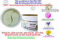 Mặt nạ mắt kén tơ tằm THA VON  Chăm sóc da 3 bước từ dưỡng ẩm, dinh dưỡng và phục hồi. Hộp 60 miếng tặng thêm 60 miếng 
