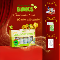 COMBO 6 chai màu vẽ BINKS - 100ml tự nhiên và an toàn cho trẻ em