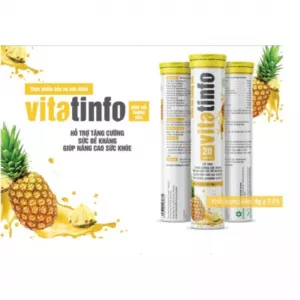 Viên Sủi Vitatinfo Hỗ Trợ Tăng Cường Sức Khoẻ