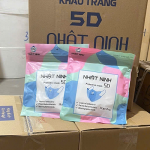 [500 cái] Khẩu trang đen - túi zip