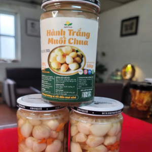 Hành Trắng Muối Chua bà mai 