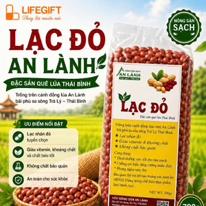 Lạc Đỏ An Lành – Giàu Dinh Dưỡng, Thơm Bùi Tự Nhiên
