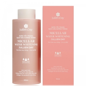 Nước Tẩy Trang Sạch Sâu Dưỡng Trắng Jullien Day – Làm Sạch Da, Dưỡng Ẩm, Làm Dịu Da Hằng Ngày (300ml)