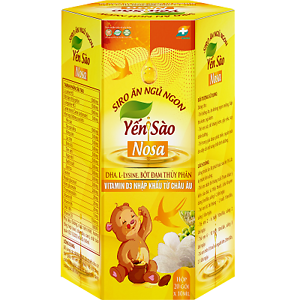 Ăn ngủ ngon yến sào Nosa