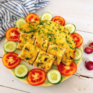 Combo cơm thịt chiên trứng