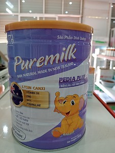  Sữa bột Puremilk Pedia Plus lon 850g dành cho bé biếng ăn từ 1 tuổi trở lên Sữa bột Puremilk Pedia Plus lon 850g dành cho bé biếng ăn từ 1 tuổi trở lên