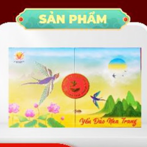 Yến Sào Cao Cấp - 100% sợi yến HỘP QUÀ cứng cao cấp (6 hũ x 70ml)