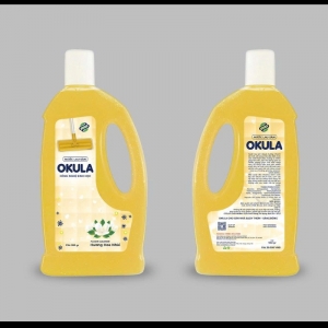 Nước Lau Sàn OKULA Hương Hoa Nhài – Diệt Khuẩn Sinh Học ,  Sạch Thơm Sáng Bóng