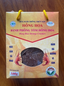 BÁNH PHỒNG TÔM HỒNG HOA 