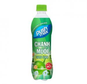 Nước Chanh Muối Pushmax 350ml Thùng 24 Chai – Bổ Sung Vitamin C, Mát Gan Đẹp Da – Chanh Muối Truyền Thống Có Gas Nhẹ