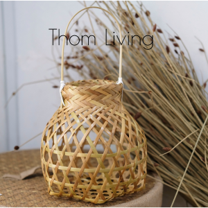 Giỏ Rỏ tre cật bắt cá trang trí phụ kiện chụp ảnh đồ chơi cho các bé (size S)