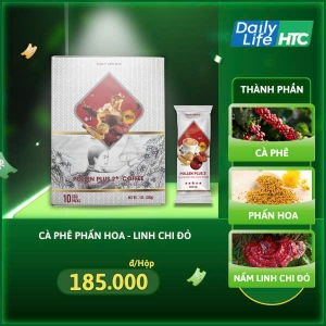 COFFEE Phấn Hoa Linh Chi Đỏ