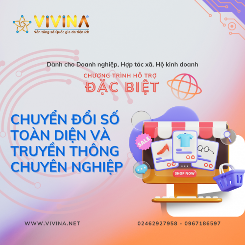 Gói dịch vụ: KINH DOANH giúp Chuyển đổi số toàn diện & Truyền thông chuyên nghiệp
