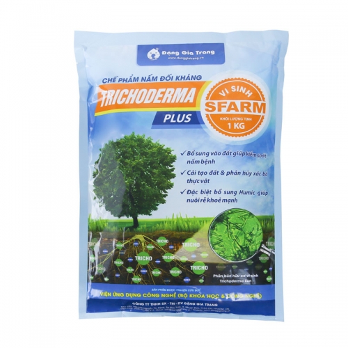 Chế phẩm Nấm đối kháng Trichoderma Plus SFARM (1kg)