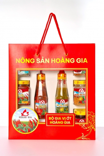 Đặc Sản Bình Thuận - Bộ gia vị ớt Hoàng Gia - Ocop 3 Sao