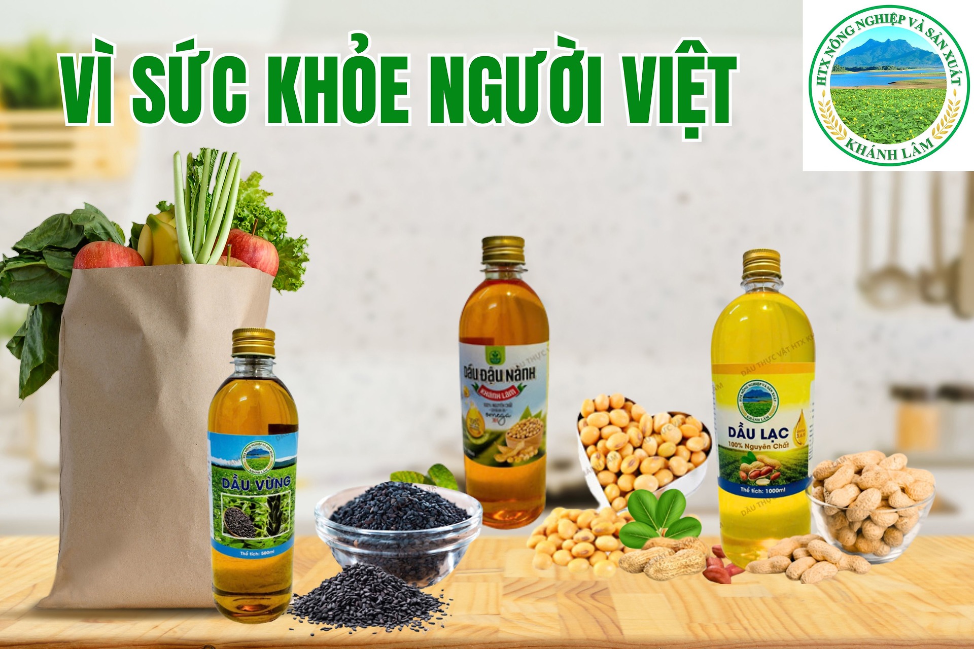 Dầu thực vật Khánh Lâm