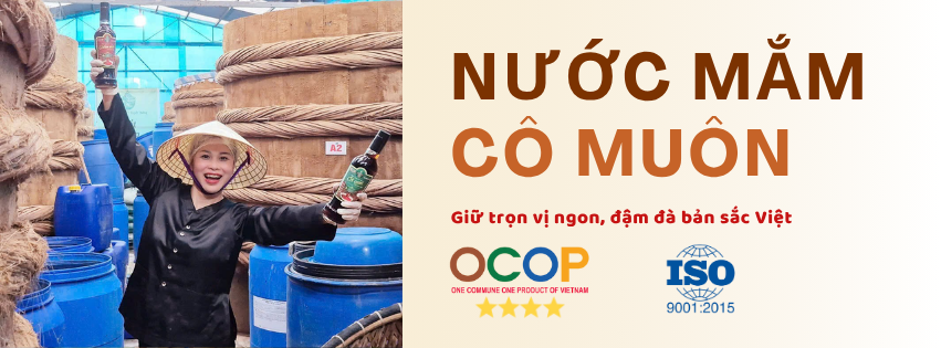 Nước mắm truyền thống Cô Muôn