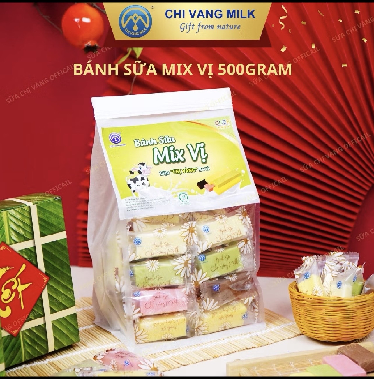 bánh sữa chị vàng