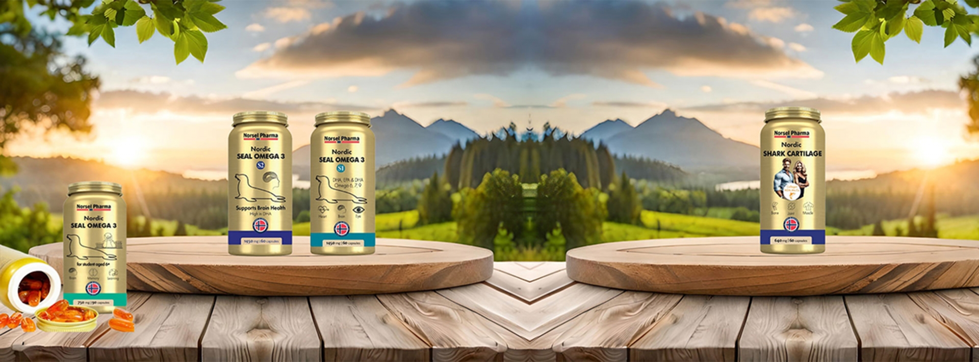 THỰC PHẨM CHỨC NĂNG OMEGA 3 HẢI CẨU NAUY