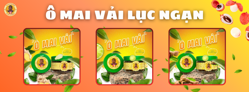 Ô mai vải Lục Ngạn