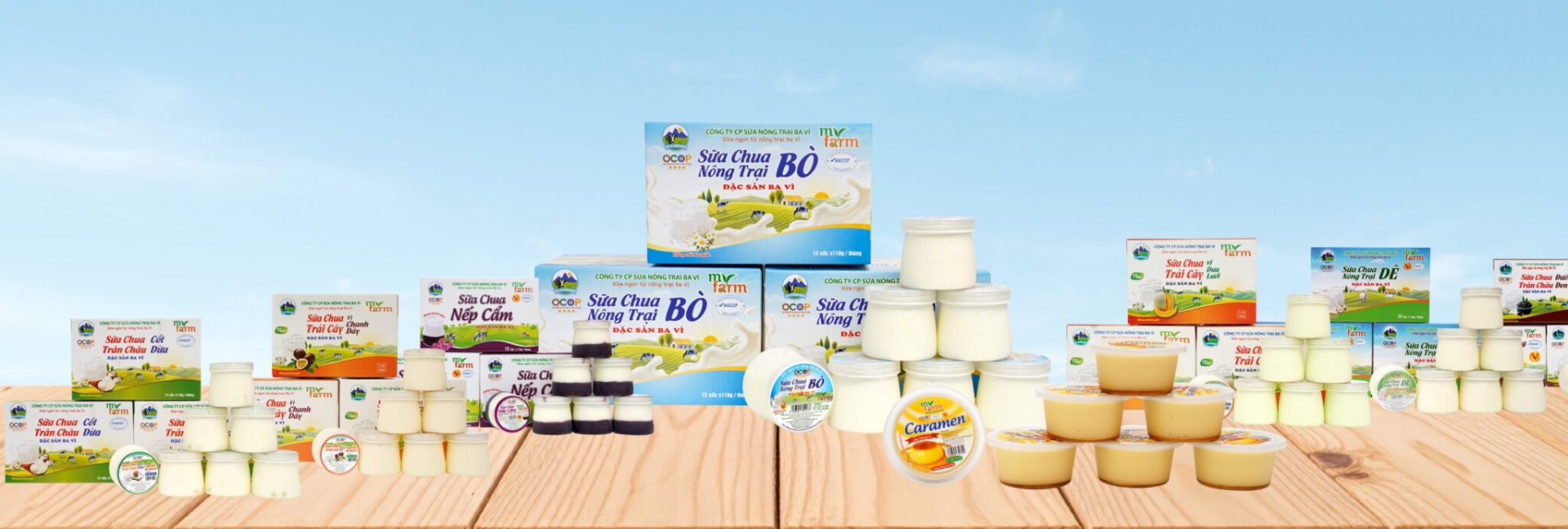 CÔNG TY CP SỮA NÔNG TRẠI BA VÌ MYFARM
