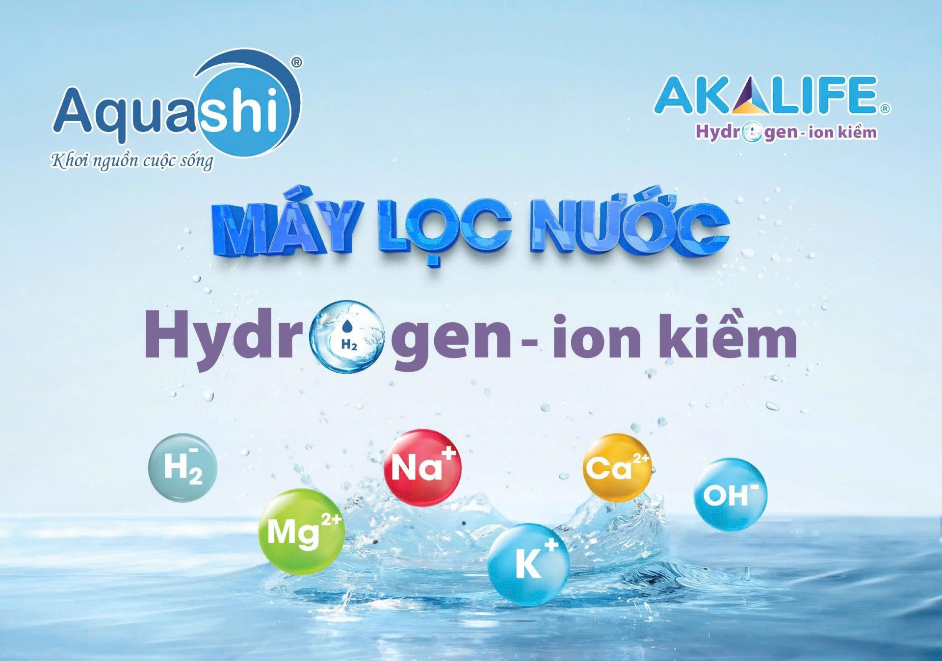 MÁY ION KIỀM AQUASHI