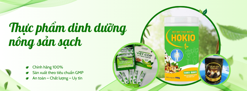 Thực phẩm dinh dưỡng nông  sản sạch