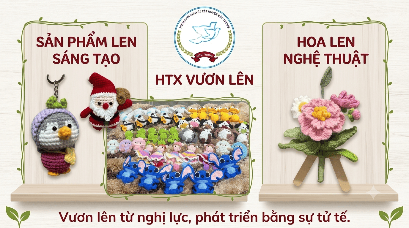 HTX Vươn Lên - Len Móc