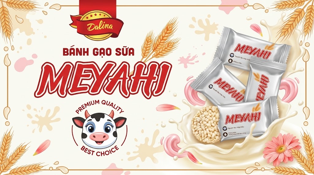 BÁNH GẠO SỮA MEYAHI