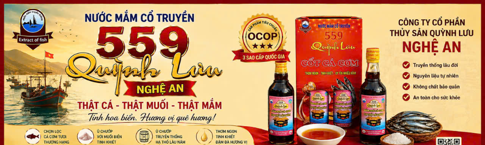 Nước mắm cổ truyền 559 Quỳnh Lưu