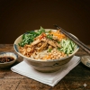 Phở lườn trộn Thanh Hà - Phở lườn gà đậm sốt