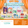 COMBO VỆ SINH TOÀN DIỆN – GIẢI PHÁP CHĂM SÓC NHÀ CỬA TỪ A–Z CHO GIA ĐÌNH HIỆN ĐẠI