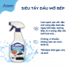  SIÊU TẨY DẦU MỠ BẾP AZZEN