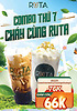 Combo cháy cùng RUTA – Béo thơm cuốn hút, ưu đãi chỉ 66K