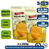 [PREMIUM]Combo 2 Xoài sấy dẻo nguyên vị, ít đường, chất lượng thượng hạng, CC HALAL,200G-Viza Food