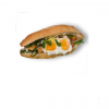[Combo 2] Bánh mì kẹp – chả/giò hoặc trứng, rau dưa đủ vị