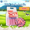 Bánh Sữa Vị Dâu Tây Chị Vàng Milk Túi 500g – Mềm Mịn Tan Nhanh – Đặc Sản Ba Vì Cho Cả Gia Đình