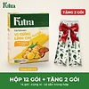 Trà Gừng Linh Chi Hòa Tan Futra Hộp 14 Gói x 15g (12 + Tặng 2) / Túi 3 Gói Thử - Bột Gừng Linh Chi Pha Sẵn Uống Nóng