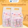 Combo 2 Túi Bánh Sữa Hạt Chị Vàng Milk 500g – Sữa Tươi & Hạt Dinh Dưỡng Ba Vì