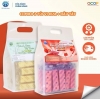 Combo 2 Túi Bánh Sữa Dâu Tây + Vị Xưa Chị Vàng Milk 500g - Giàu Canxi, Ít Béo - Đặc Sản Ba Vì Cho Cả Gia Đình