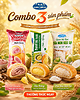 Combo 5 Bánh Hoàng Thịnh Đại – Mix Vị Thơm Ngon, Tiện Lợi, An Toàn, DInh Dưỡng