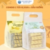 Combo 2 Túi Bánh Sữa Vị Xưa + Sầu Riêng Chị Vàng Milk 500g - Mềm Mịn Thơm Béo - Đặc Sản Ba Vì Cho Cả Gia