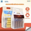 Combo 2 Túi Bánh Sữa Socola + Phô Mai Chị Vàng Milk 500g - Giàu Canxi, Ít Béo - Đặc Sản Ba Vì Cho Cả Gia Đình